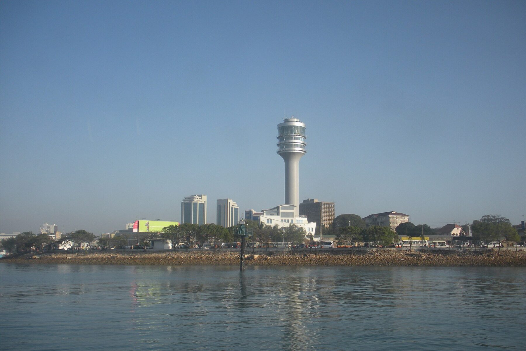 Social media tax rule - Dar es Salaam waterfront skyline in Tanzania