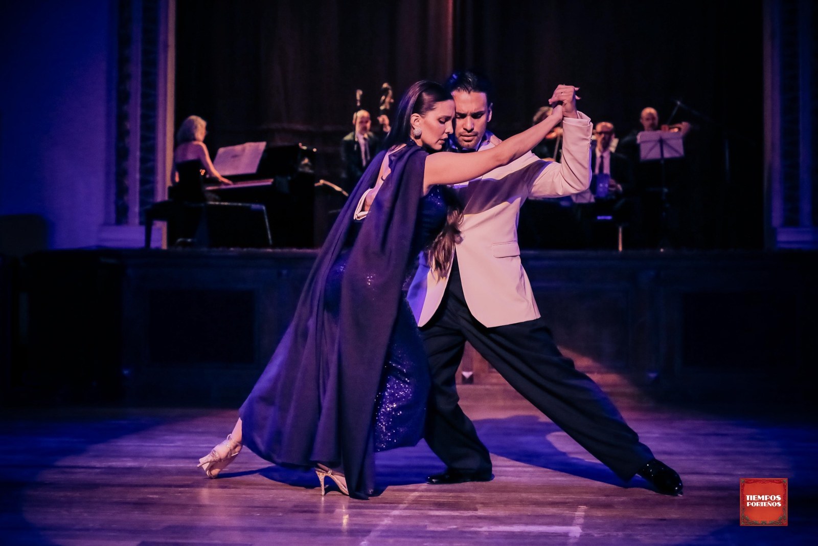 Dancers perform at the Tiempos Porteos gala, held on 23 August in Saln La Argentina.