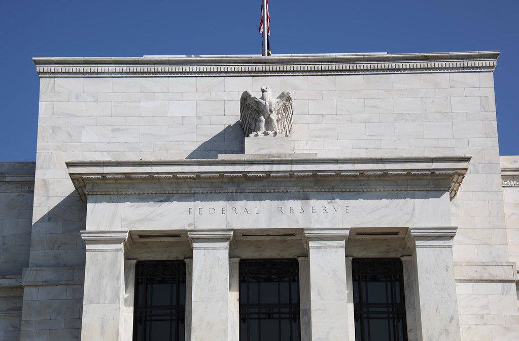 The Federal Reserve building in Washington, DC