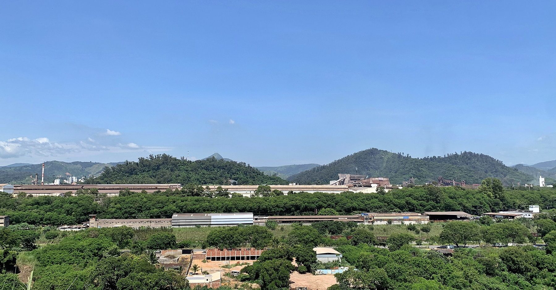 Aperam South America steel plant in Timoteo, Minas Gerais, Brazil