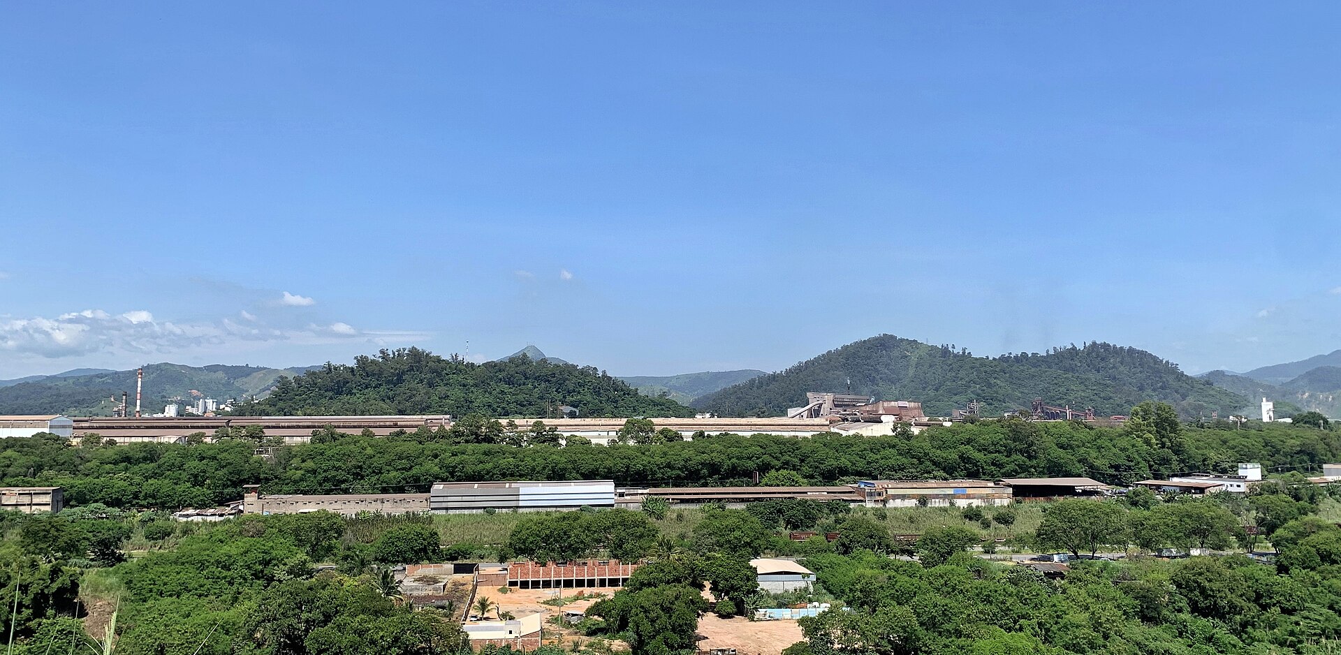 Aperam South America steel plant in Timoteo, Minas Gerais, Brazil