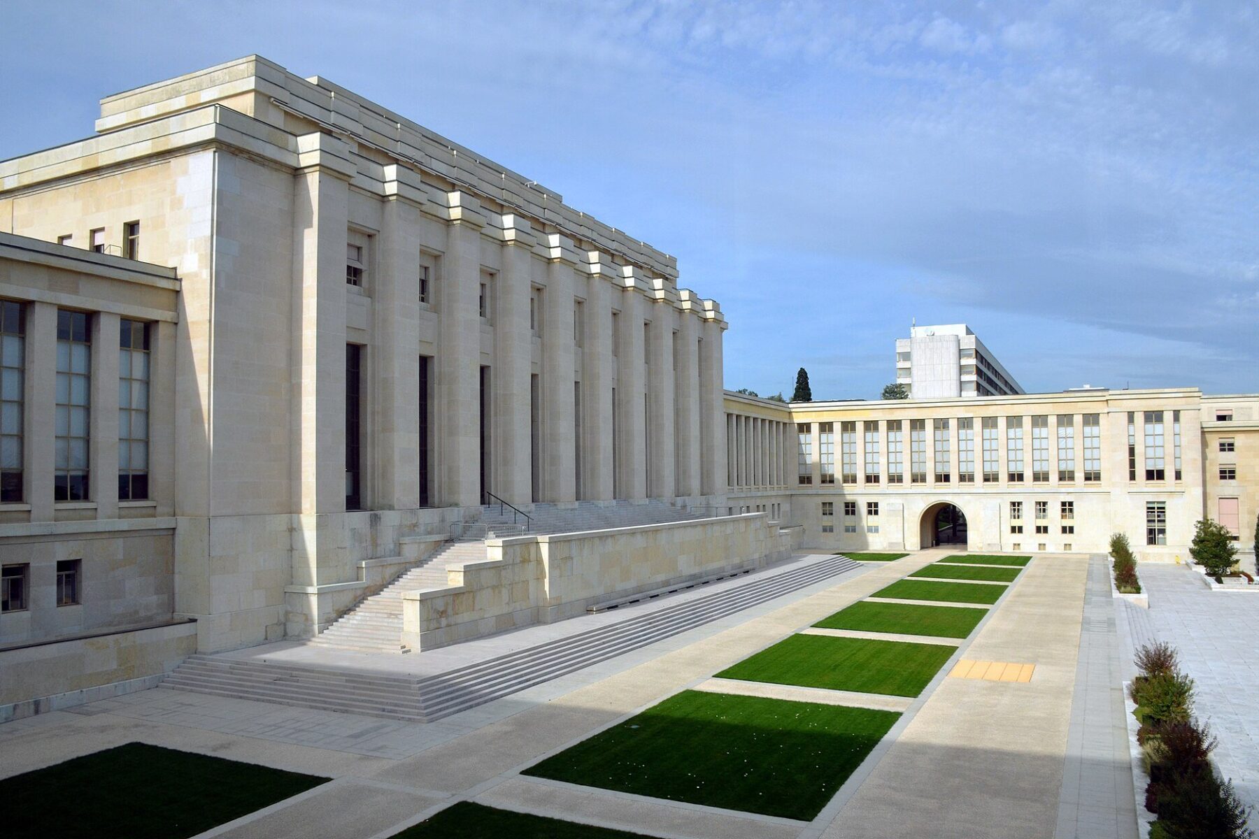 The Palais des Nations in Geneva, seat of the United Nations human rights bodies