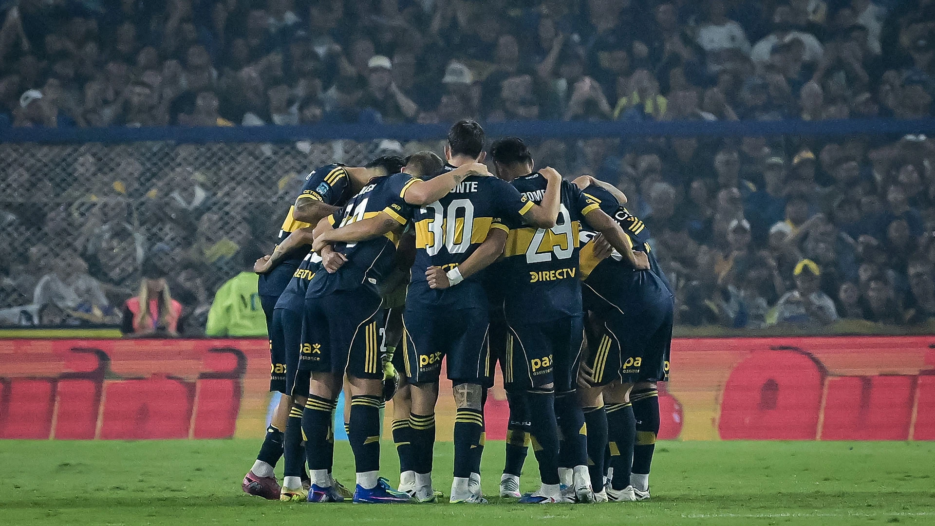 La Bombonera, the Boca Juniors stadium in Buenos Aires.