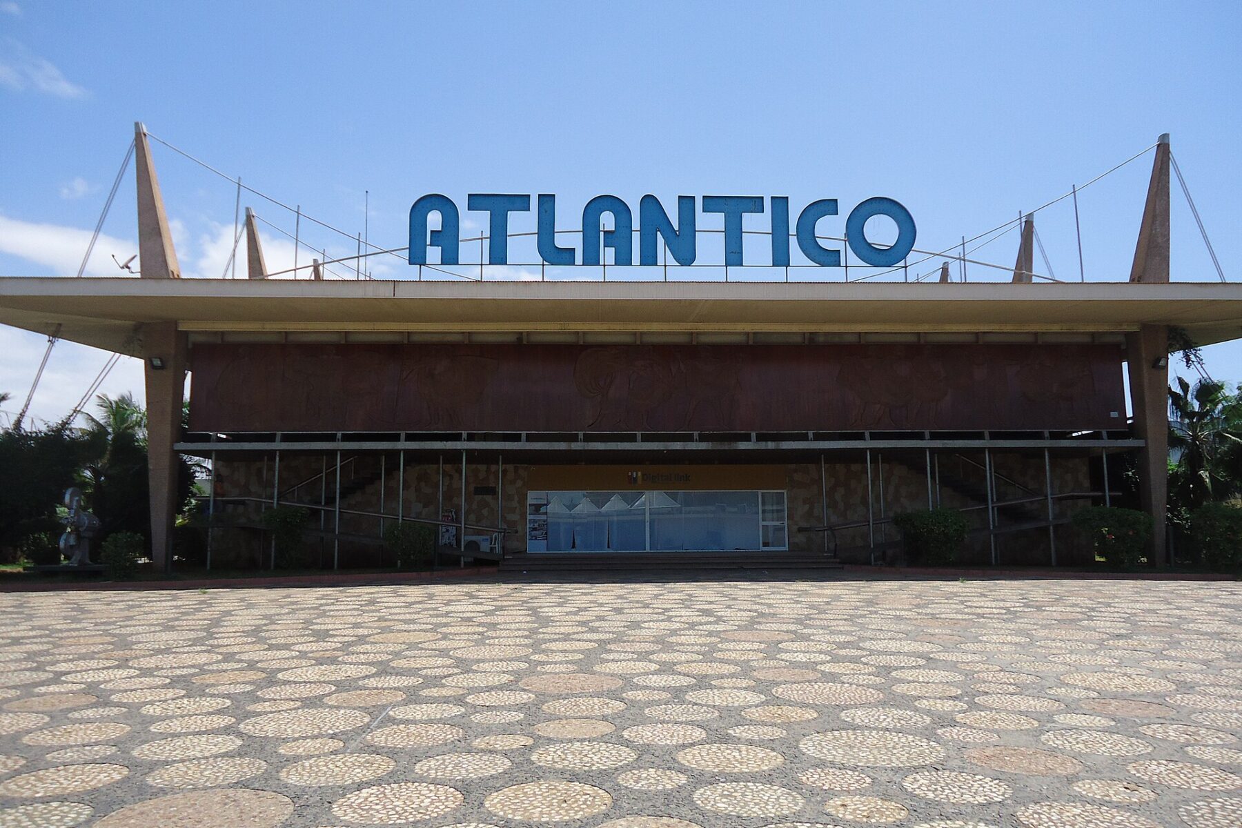 The Cine-Teatro Atlantico in Luanda, one of the Angolan capital landmark cinemas