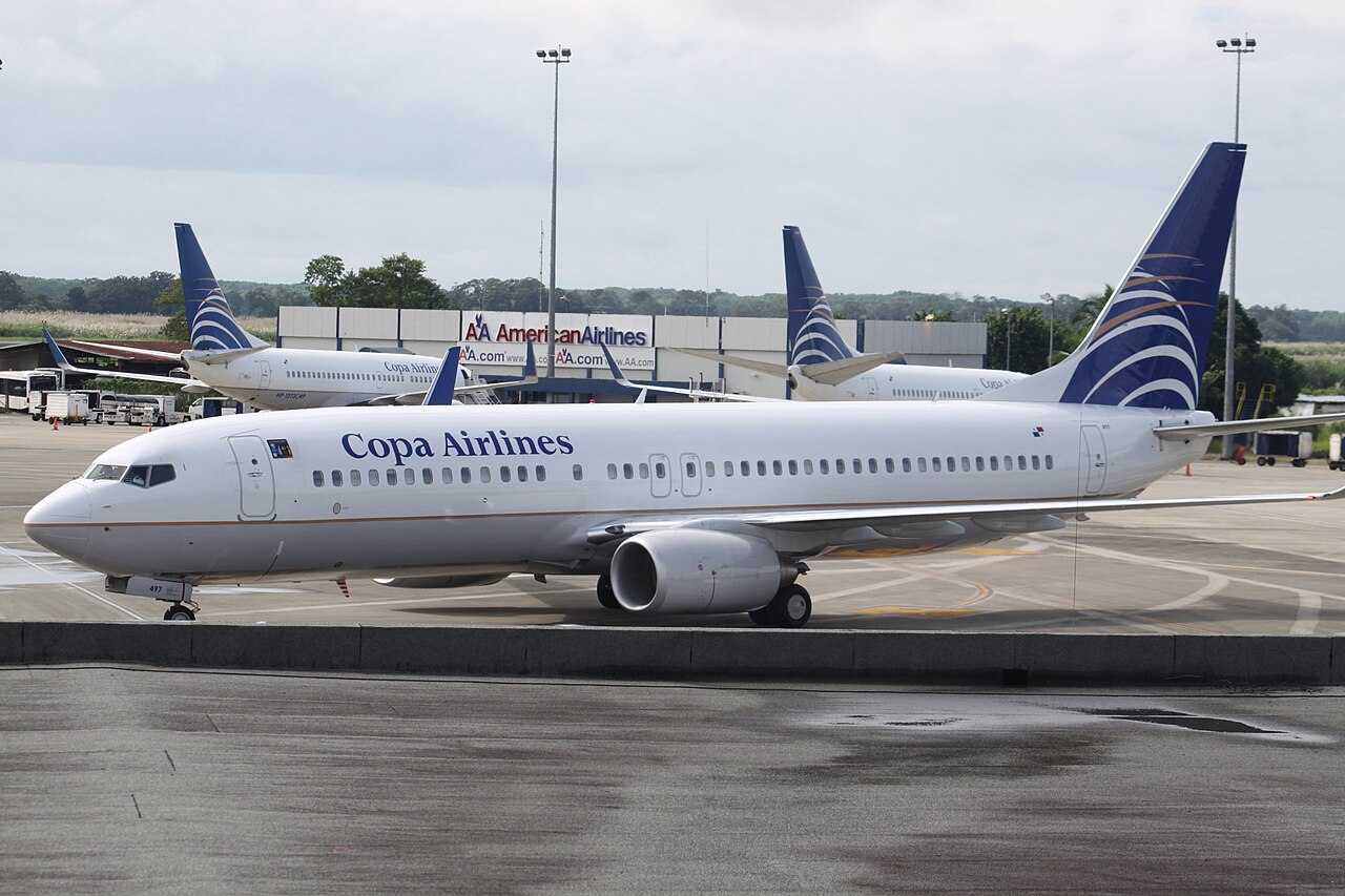 HP-1716CMP Boeing 737 Copa Airlines (7487743670).jpg — Aeroprints.com (CC BY-SA 3.0), via Wikimedia Commons