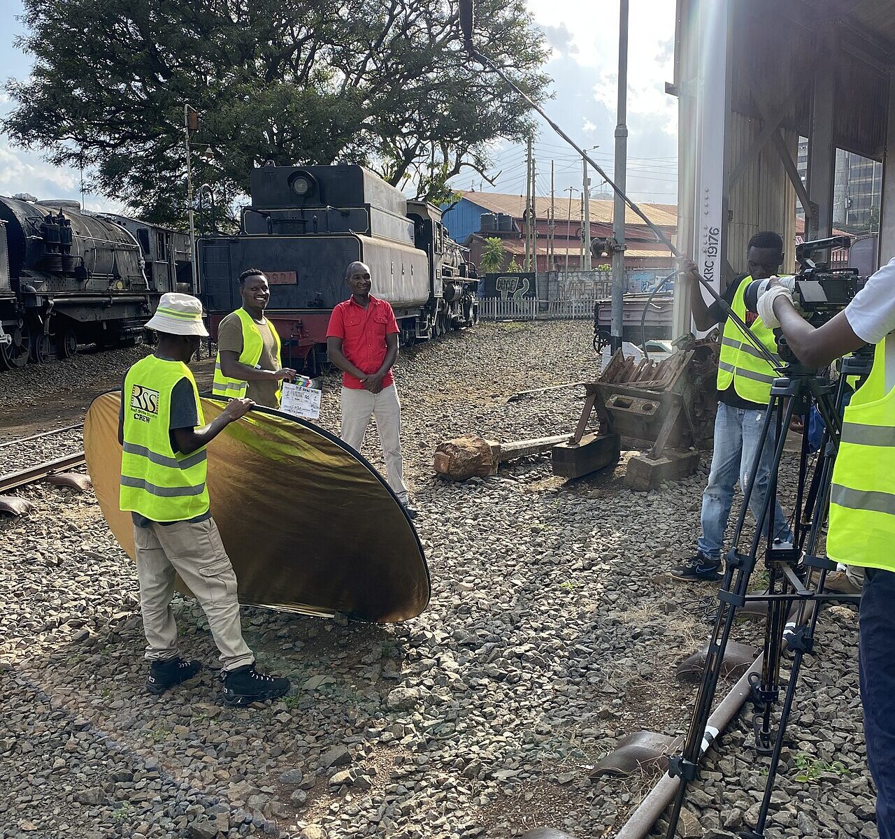 Real Strike Studios Film crew on set (2024).jpg — Cecimercy Wanza(Ceci) (CC0), via Wikimedia Commons