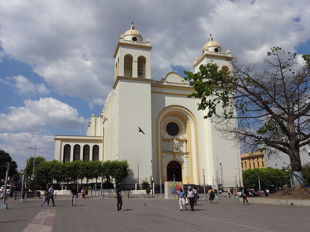 A view of San Salvador, the capital of El Salvador, whose families depend on relatives working in the United States