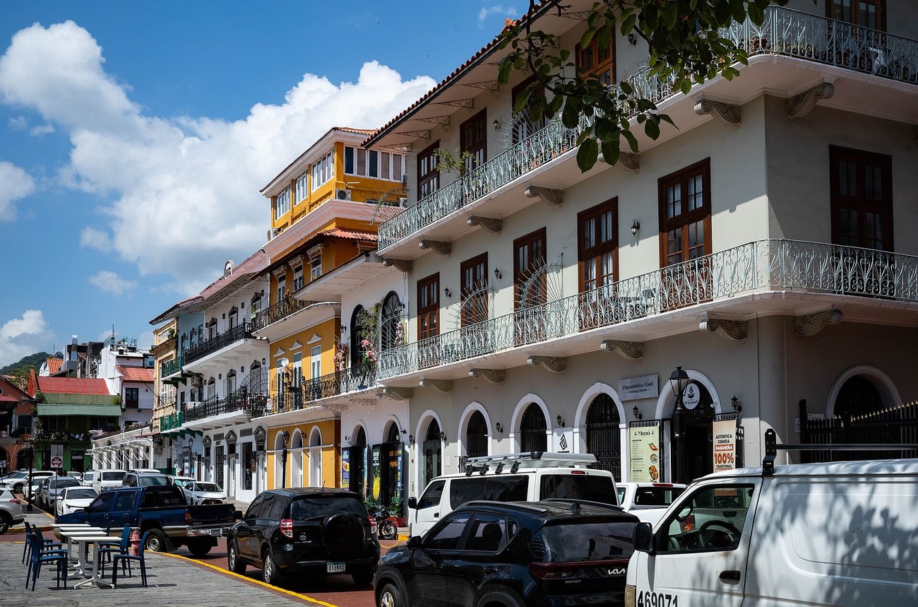 The old quarter of Panama City, Panama