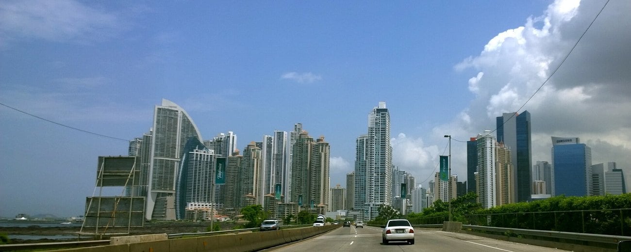 A residential district of Panama City