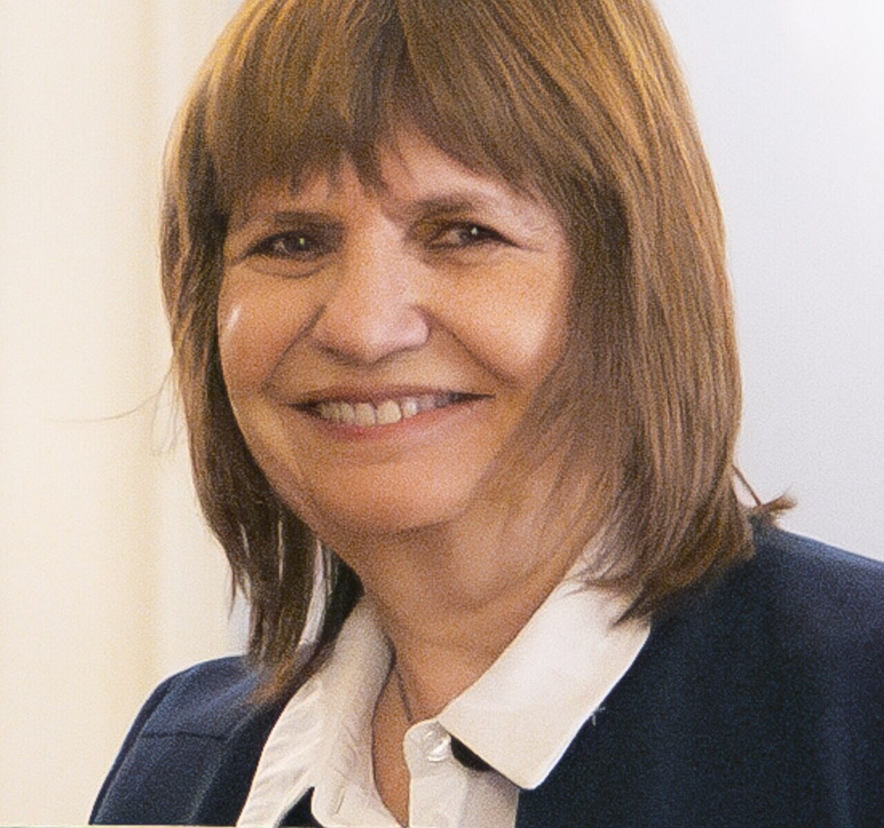 Minister of National Security of Argentina Patricia Bullrich at the Casa Rosada Presidential Palace in Buenos Aires, Argentina on July 28, 2025 (cropped).jpg — DHSgov (Public domain), via Wikimedia Commons