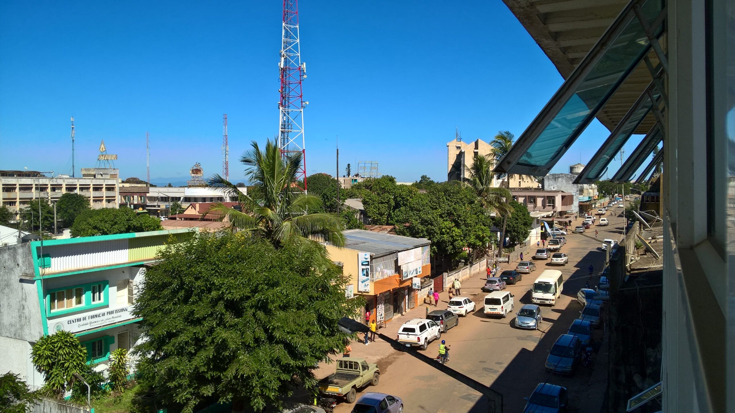 Manica industrial parks — a street in Chimoio, the provincial capital of Manica in Mozambique