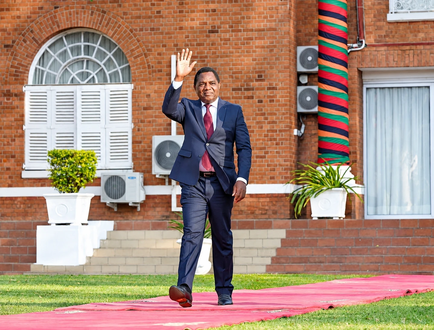 Hichilema second term - an aerial view of Lusaka, Zambia
