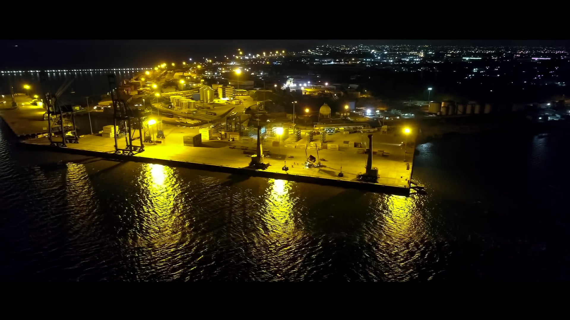 Gabon power turbines were landed at the international port of Owendo