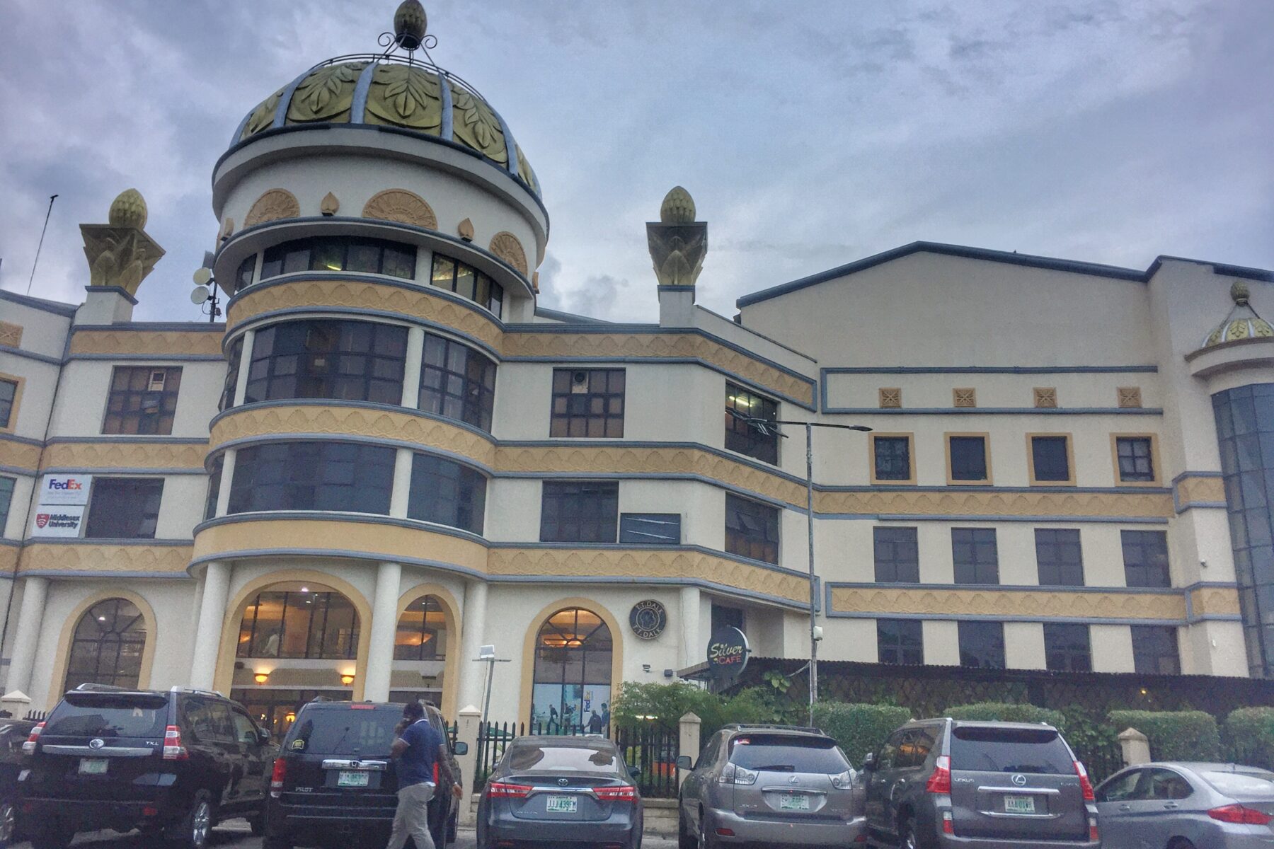 The Silverbird cinema building in Lagos, Nigeria