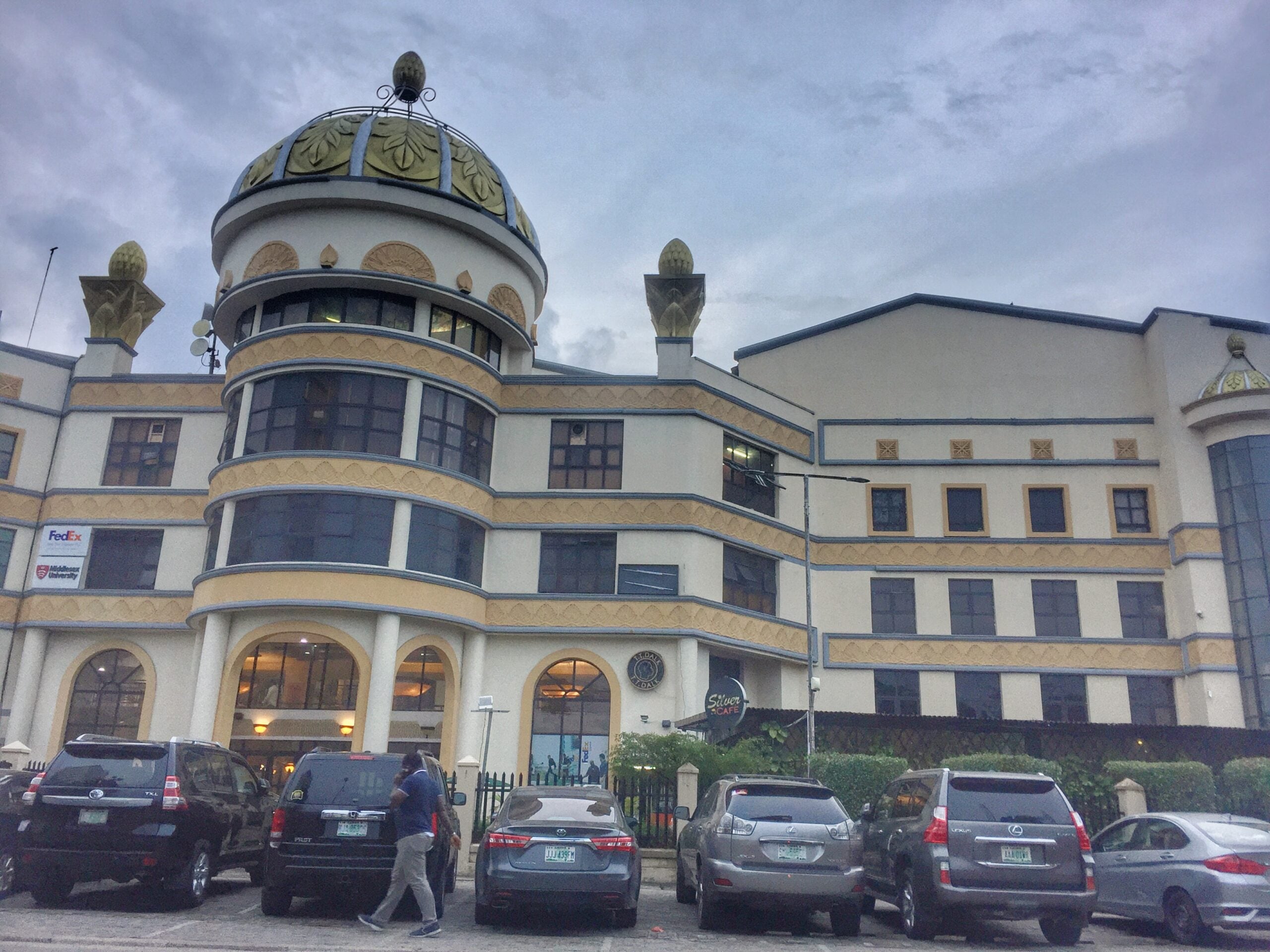 Nigerian film censors - the Silverbird cinema building in Lagos, Nigeria