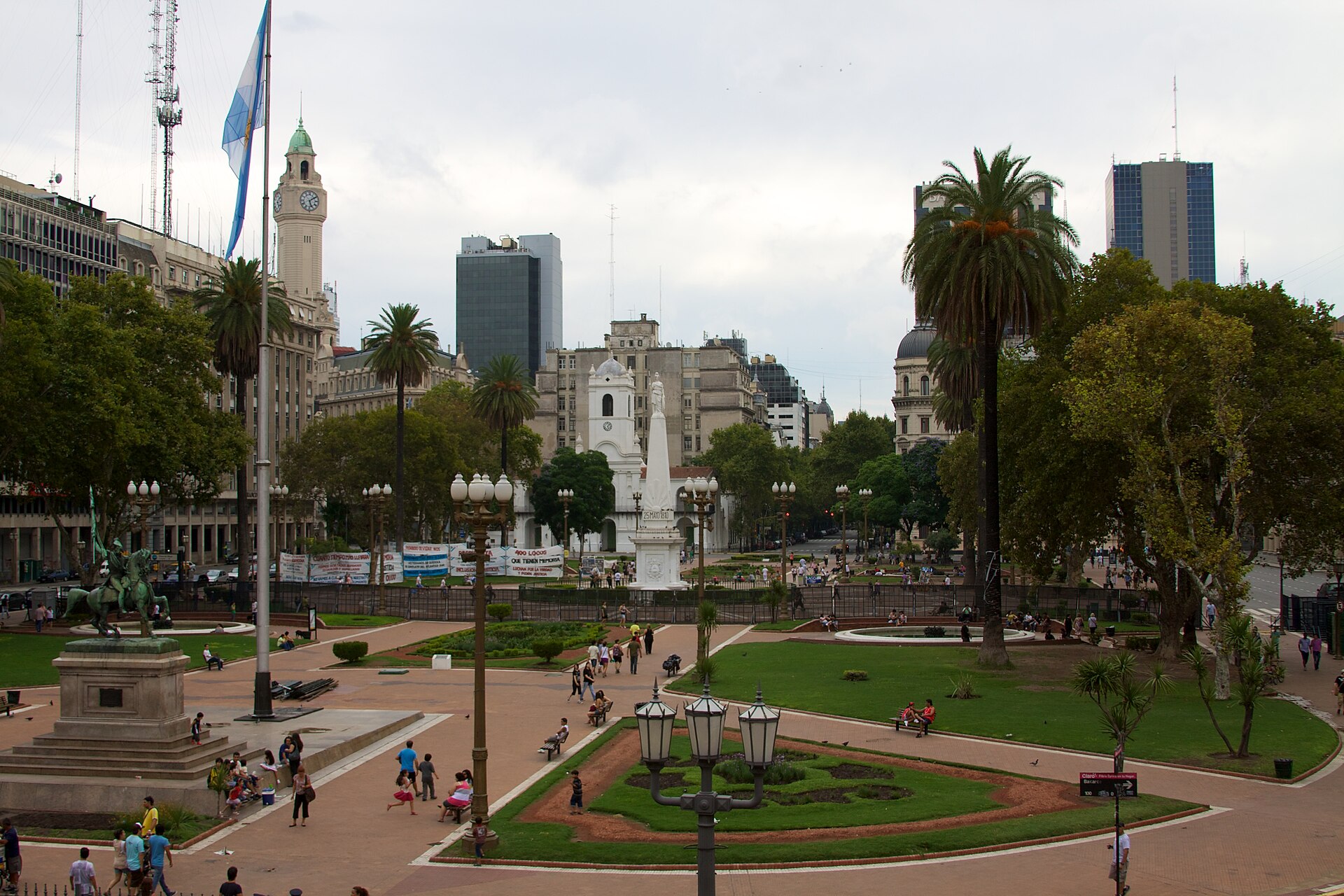 The Casa Rosada presidential palace in Buenos Aires