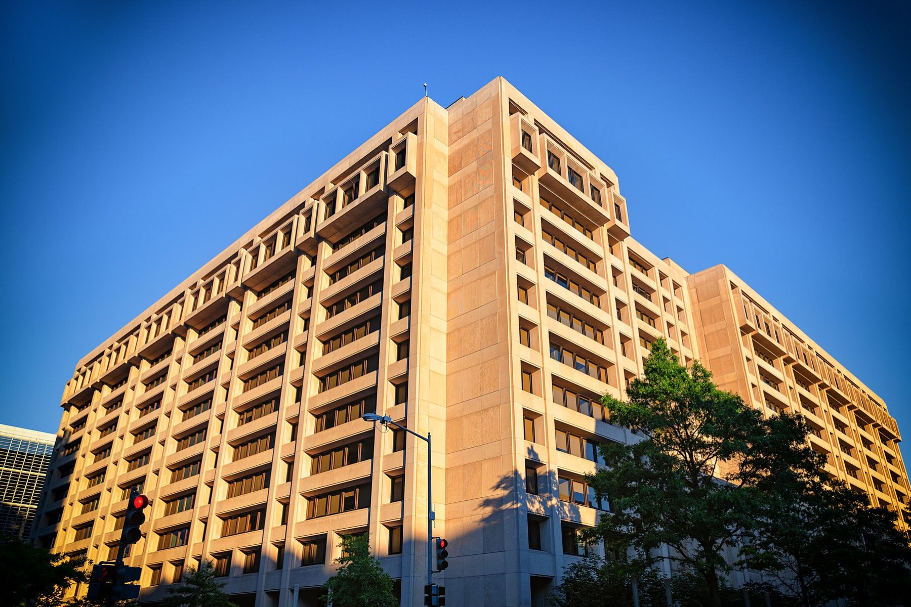 Argentina IMF programme — the International Monetary Fund headquarters at 700 19th Street NW in Washington, D.C.