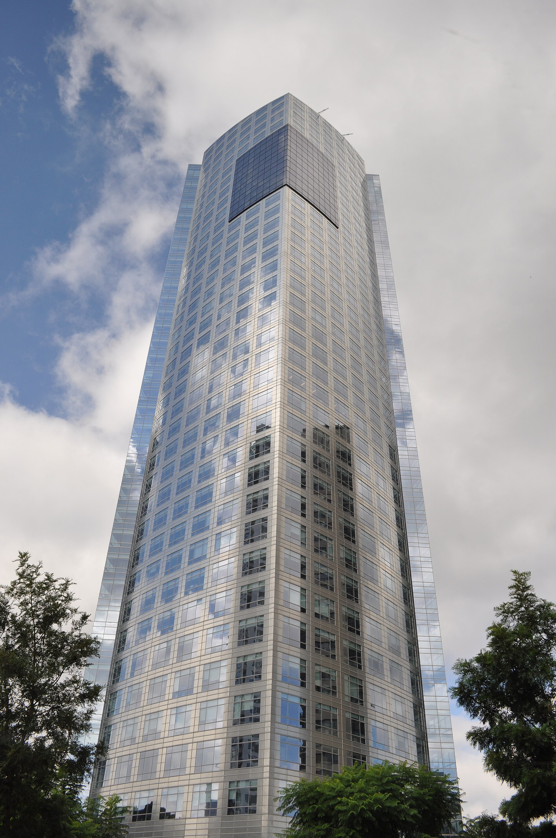 The YPF tower in Buenos Aires' Puerto Madero district.