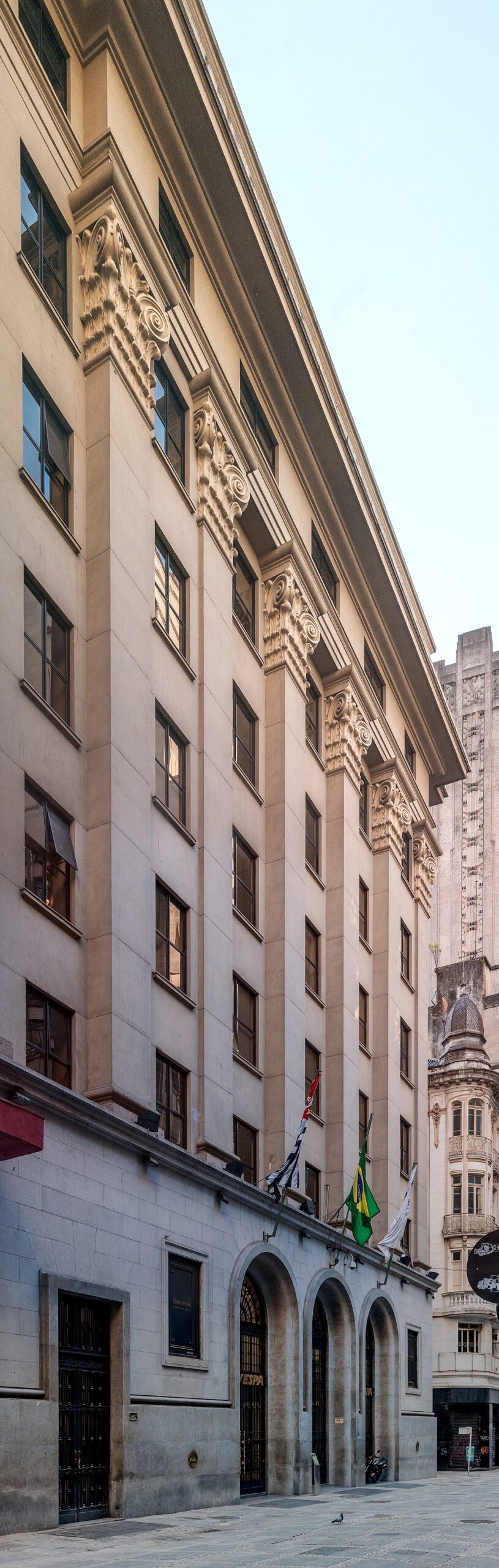 The B3 stock exchange building in Sao Paulo