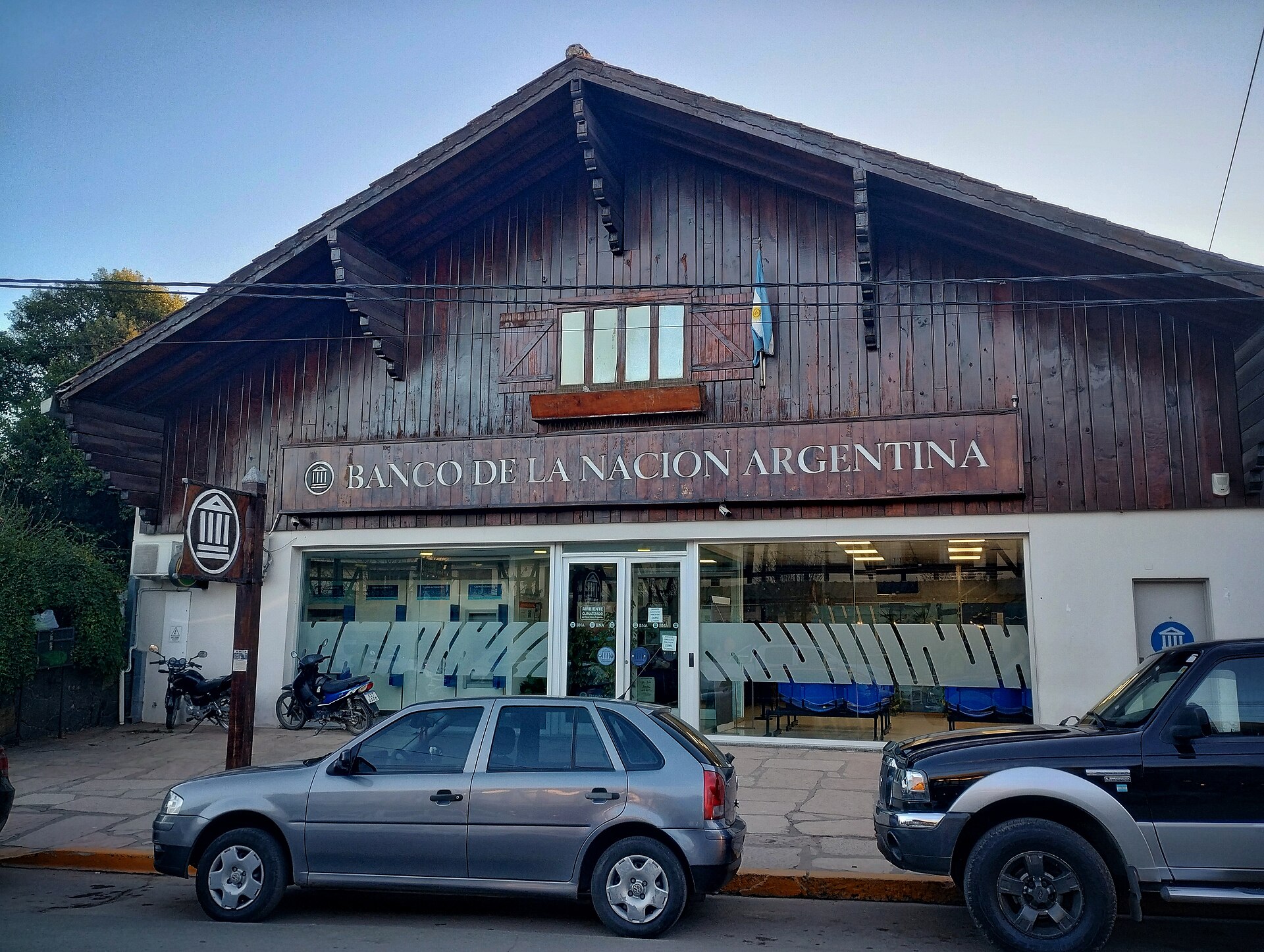 Banco de la Nacion branch where foreigners can open a bank account in Argentina