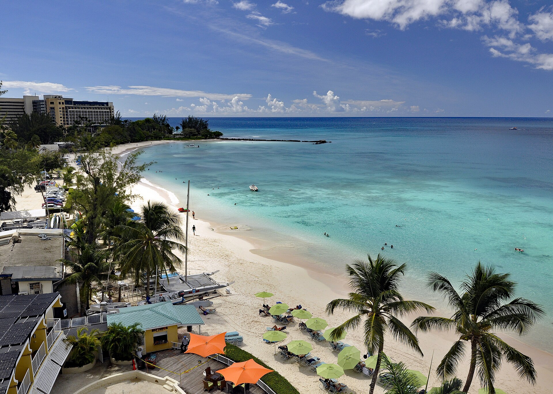 Barbados explained 2026 — beach and hotel on Carlisle Bay