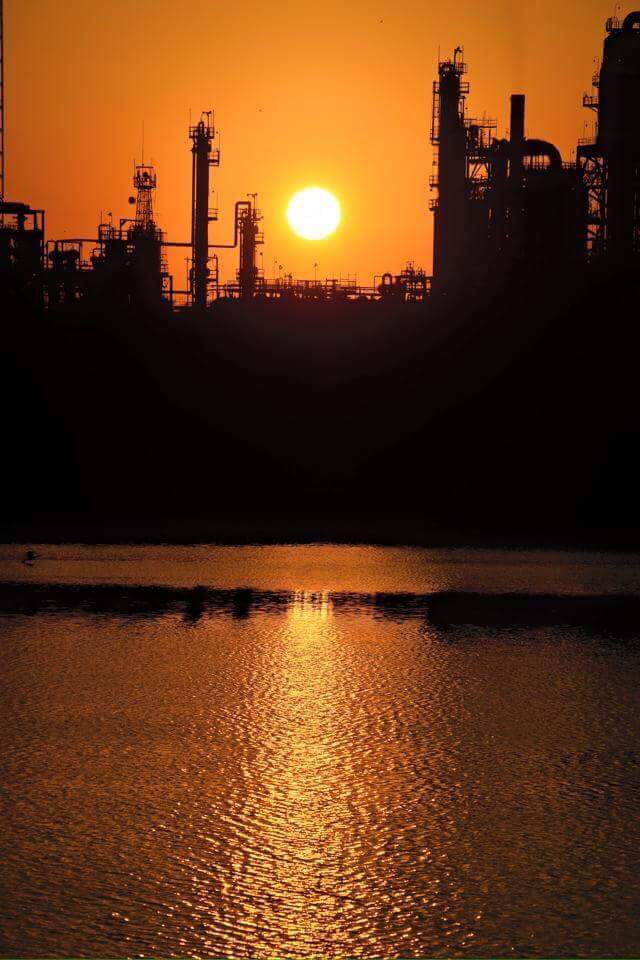 Ecopetrol's refinery complex at Barrancabermeja, Colombia