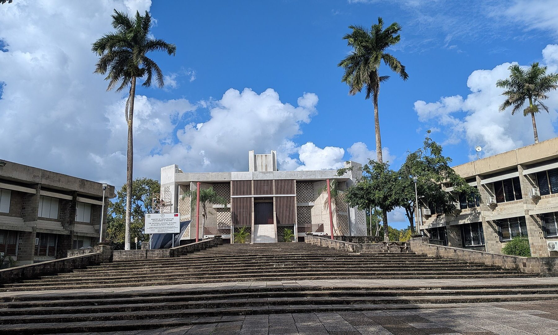 Belize explained 2026 — the National Assembly building in Belmopan
