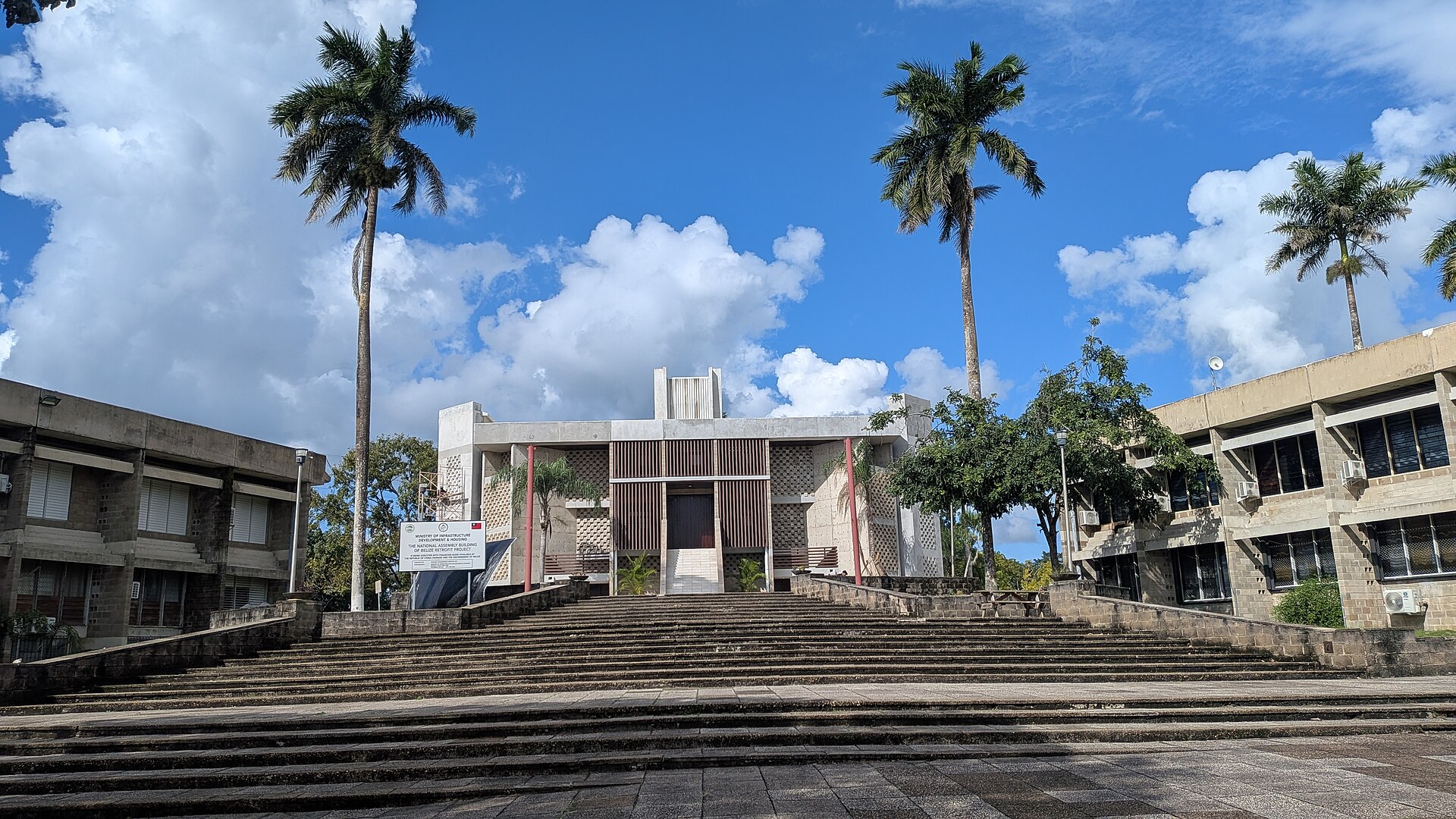 Belize explained 2026 — the National Assembly building in Belmopan