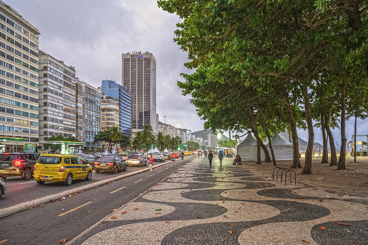 Brazil explained 2026 — the Copacabana promenade in Rio de Janeiro