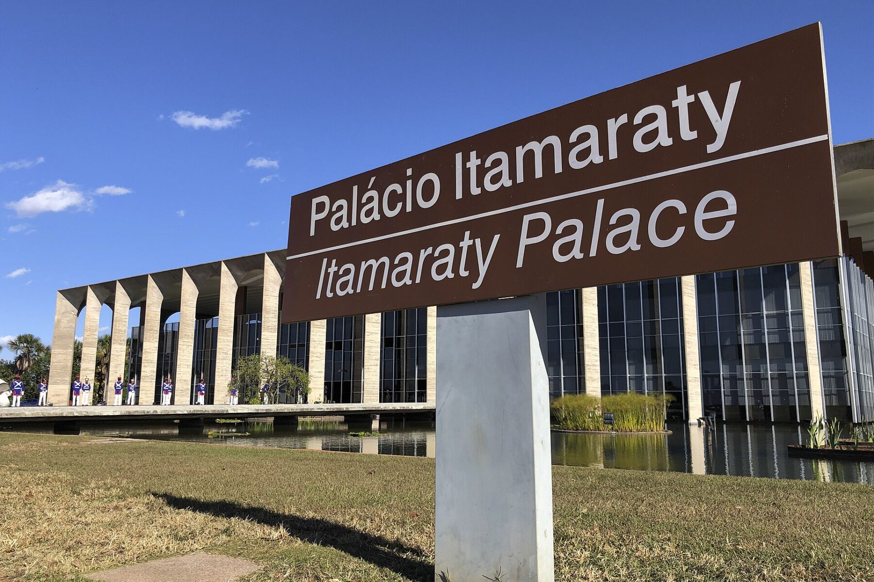 The Itamaraty Palace in Brasília, home of Brazil's foreign ministry