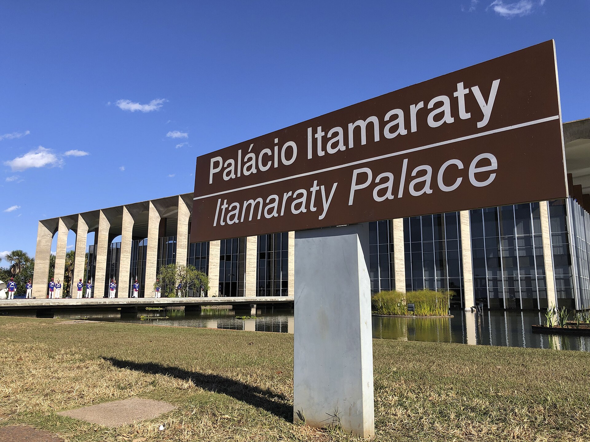 The Itamaraty Palace in Brasília, home of Brazil's foreign ministry