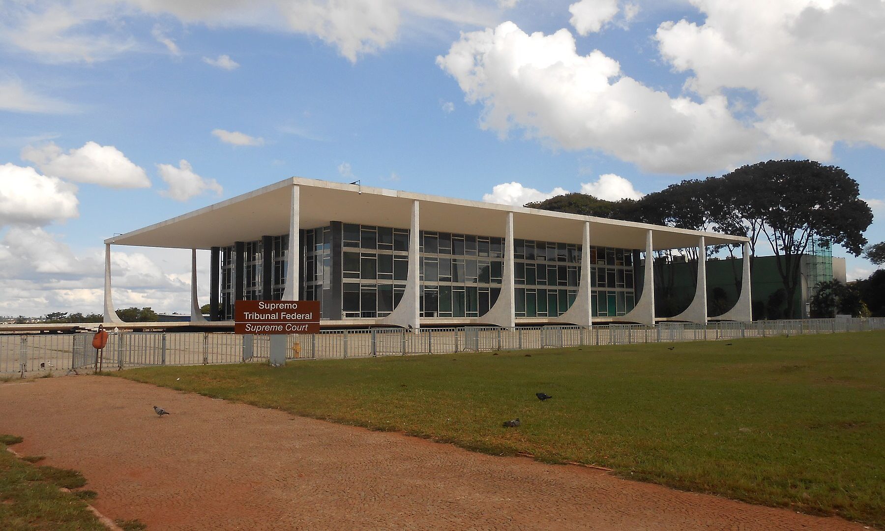 The Supreme Federal Court building in Brasília, where the dispute between justices is playing out