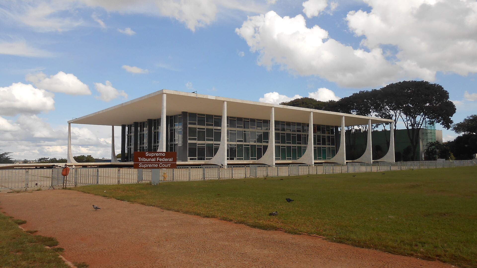 The Supreme Federal Court building in Brasília, where the dispute between justices is playing out
