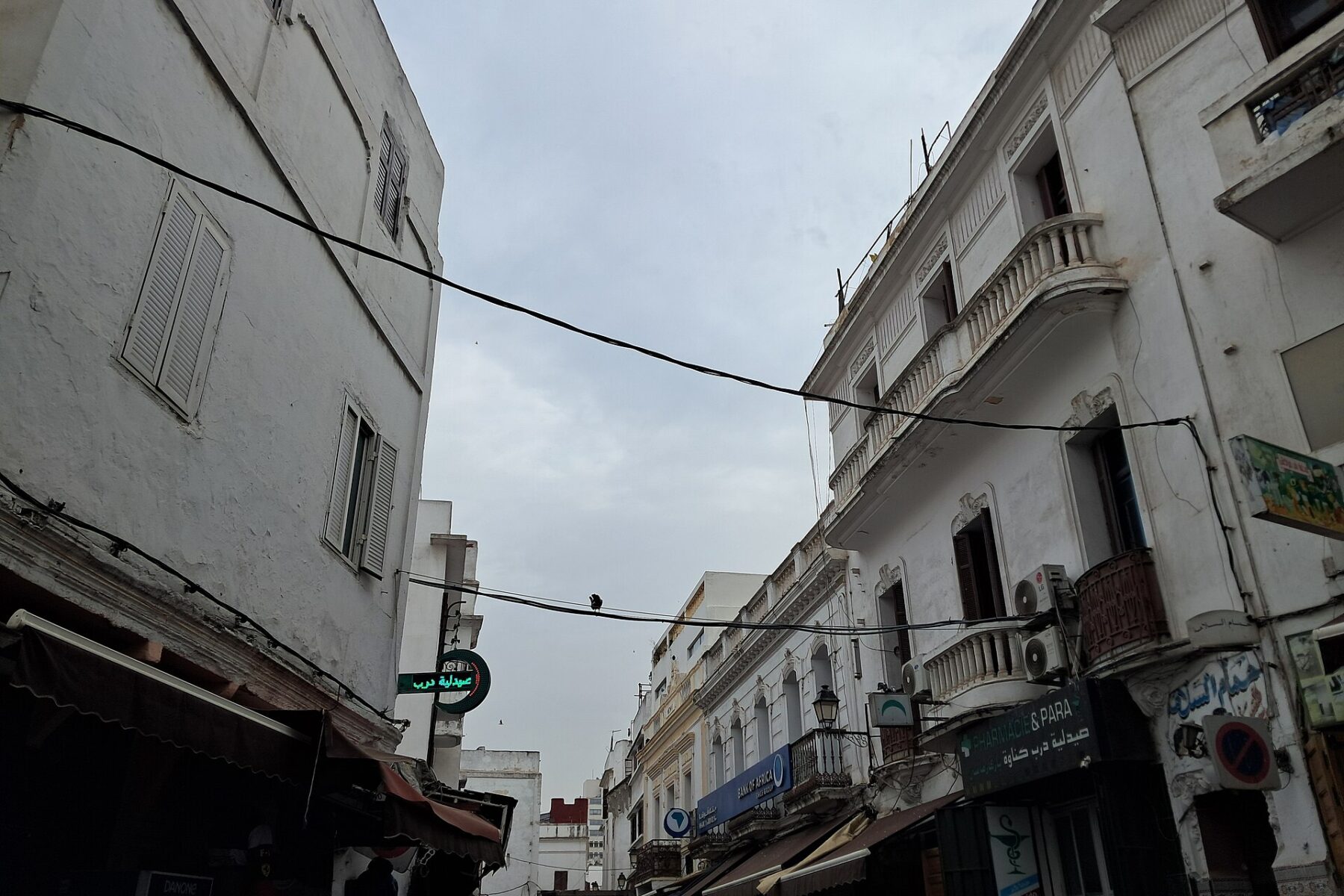 A street in the medina of Casablanca