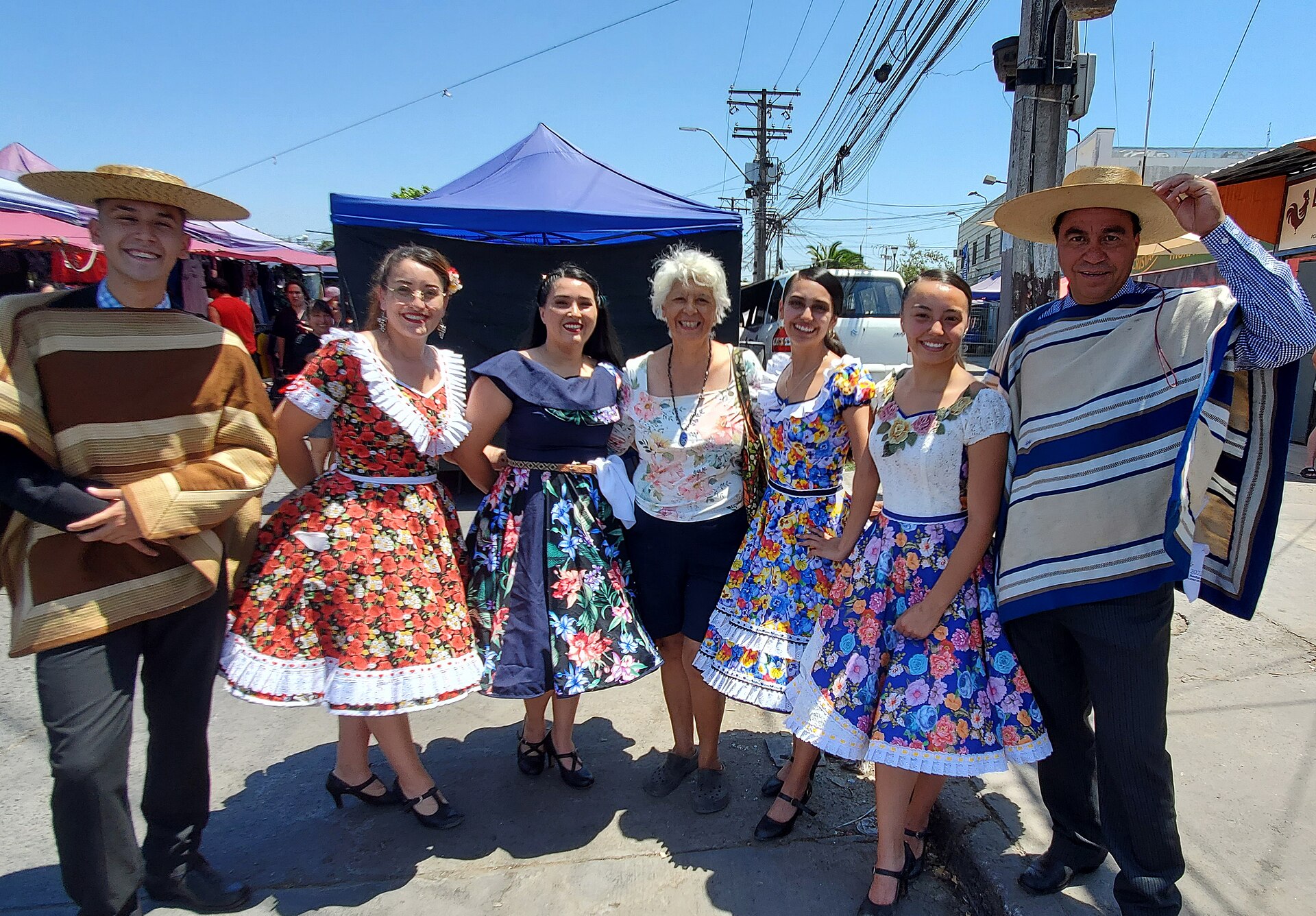 Traditional huaso dress for the cueca, danced through Chile’s September holidays. Photo: Quilicura, CC BY-SA 4.0.