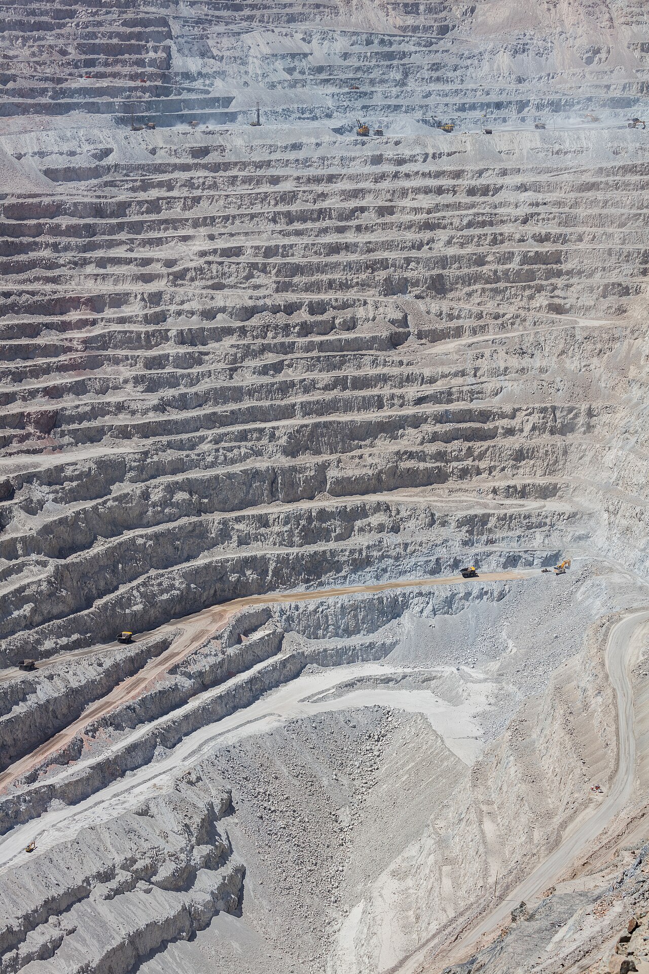 Chile explained 2026 — the Chuquicamata open-pit copper mine near Calama