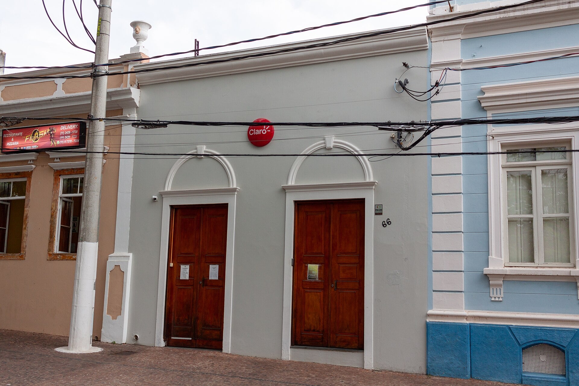 A Claro mobile and broadband store in Itu, São Paulo state, Brazil