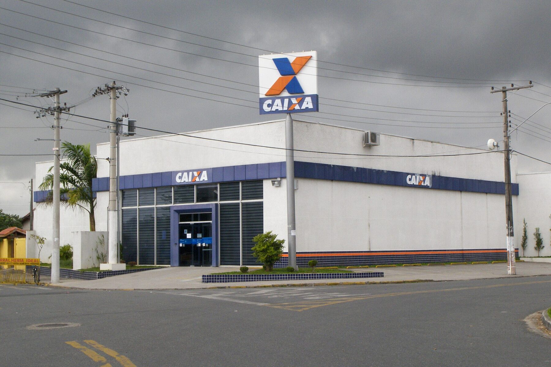 A Caixa Economica Federal branch in Brazil