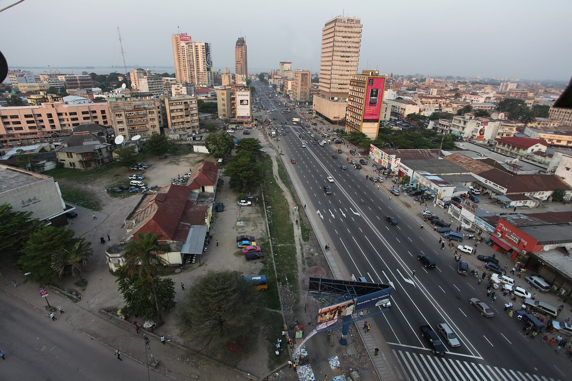 Kinshasa, the capital of the Democratic Republic of Congo