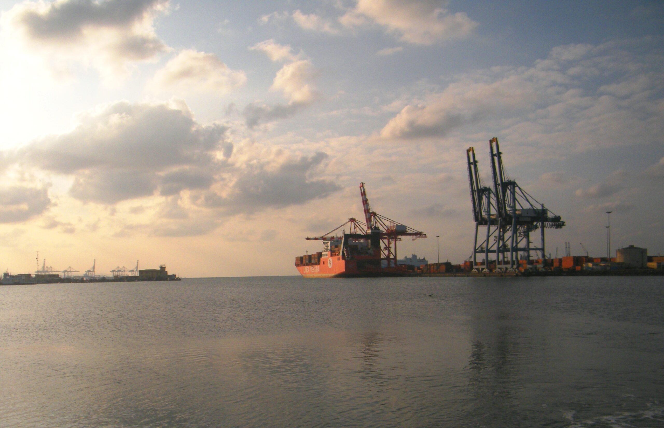 Djibouti Ethiopia corridor — the container terminal at the Port of Djibouti