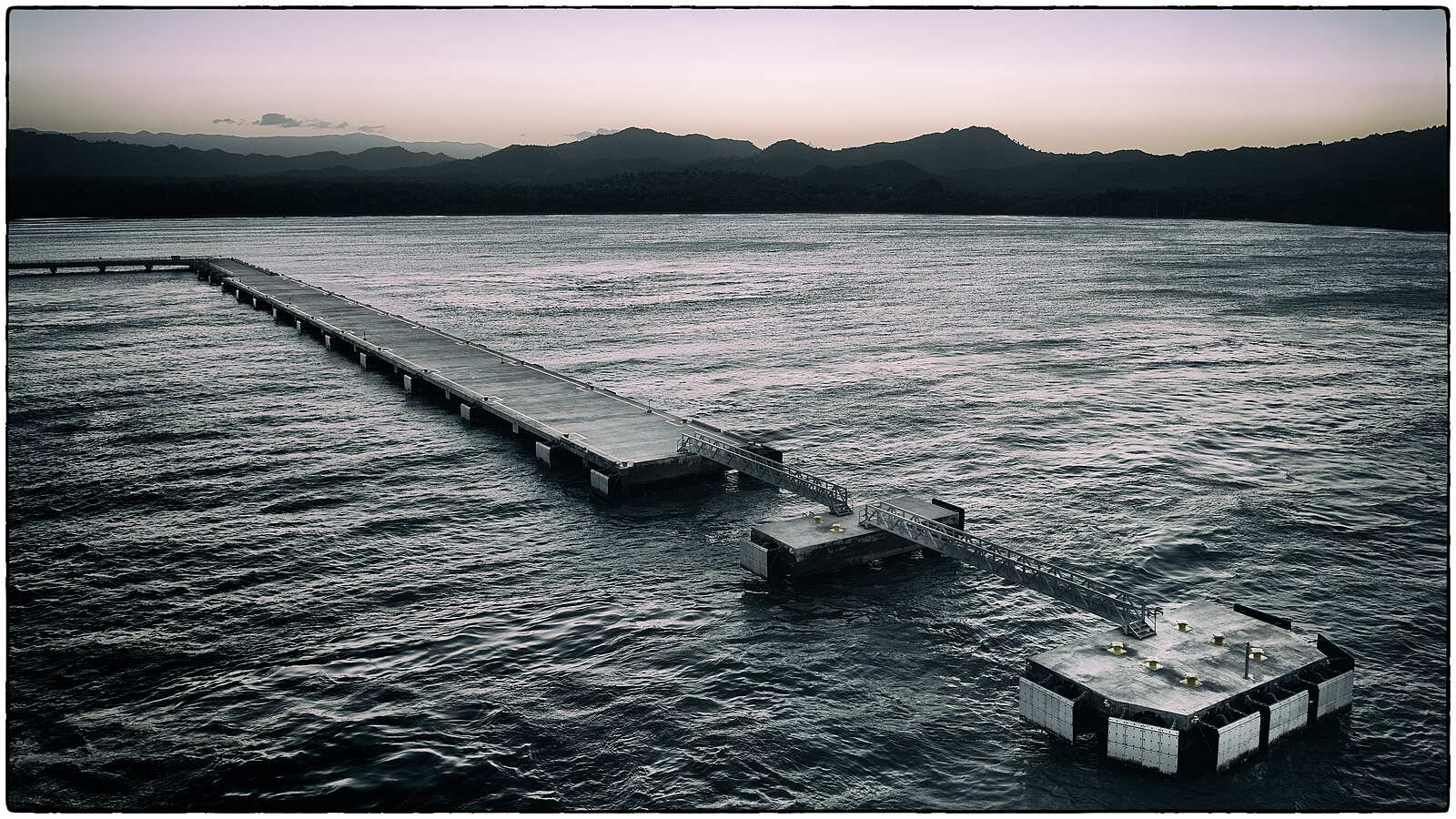 Dominican Republic tourism — the cruise jetty at Amber Cove in Puerto Plata