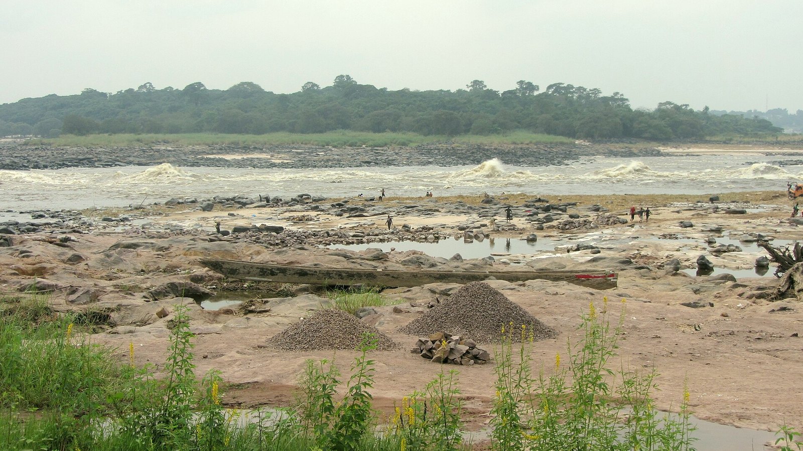 DR Congo explained 2026 — rapids on the Congo River at Kinshasa