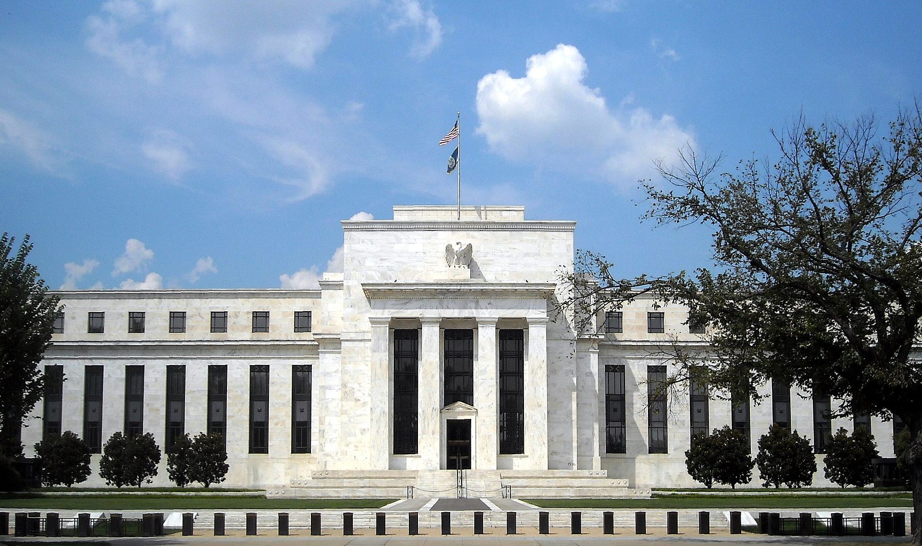 The Marriner S. Eccles Federal Reserve Board building in Washington, DC
