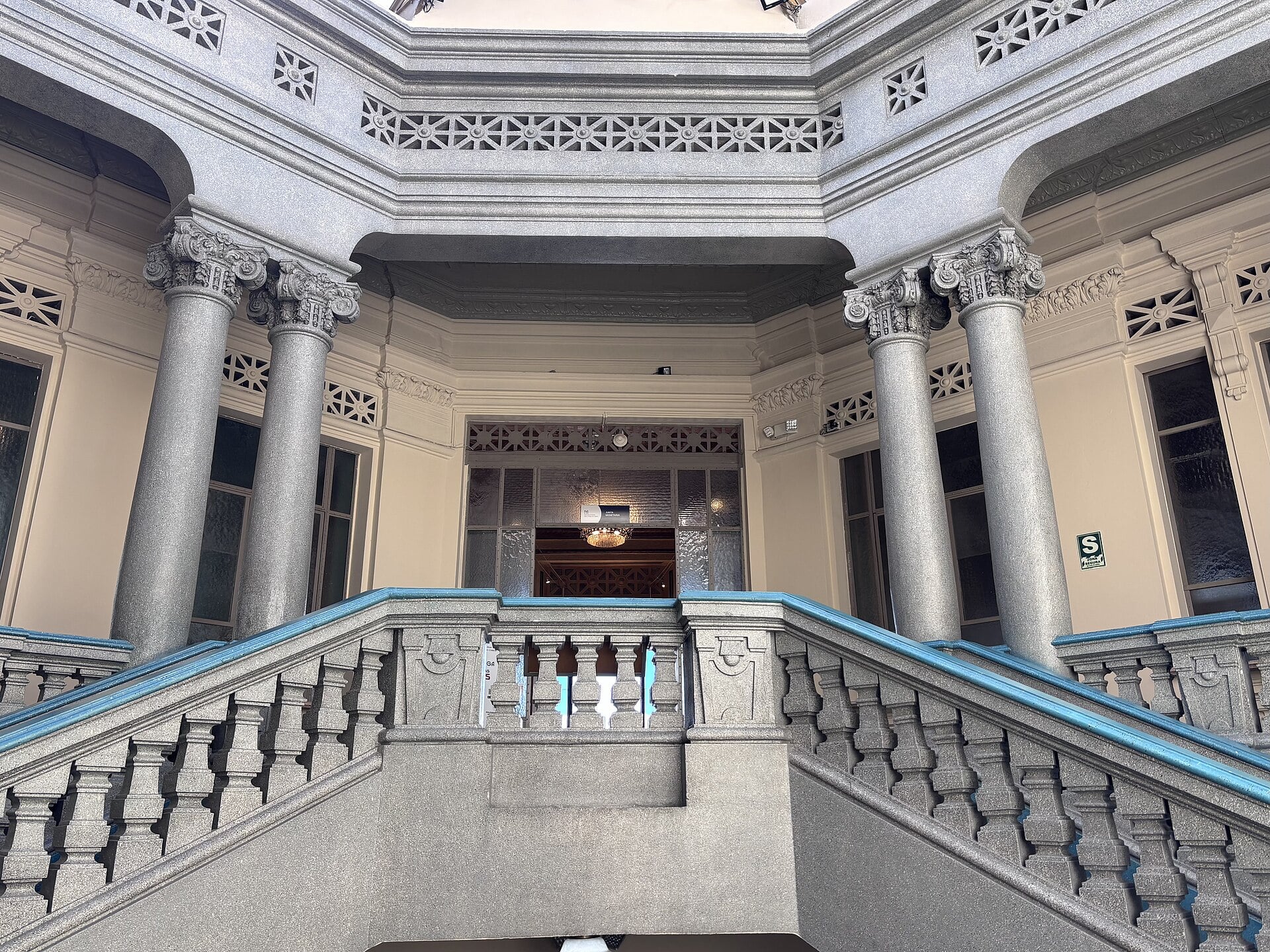 The former headquarters building of the Banco Central del Ecuador in the historic centre of Quito