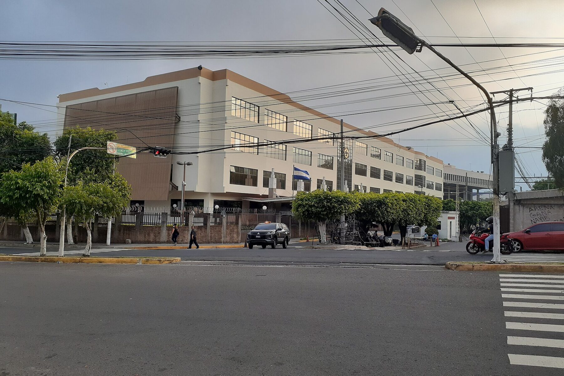The Supreme Court of Justice complex in San Salvador, El Salvador