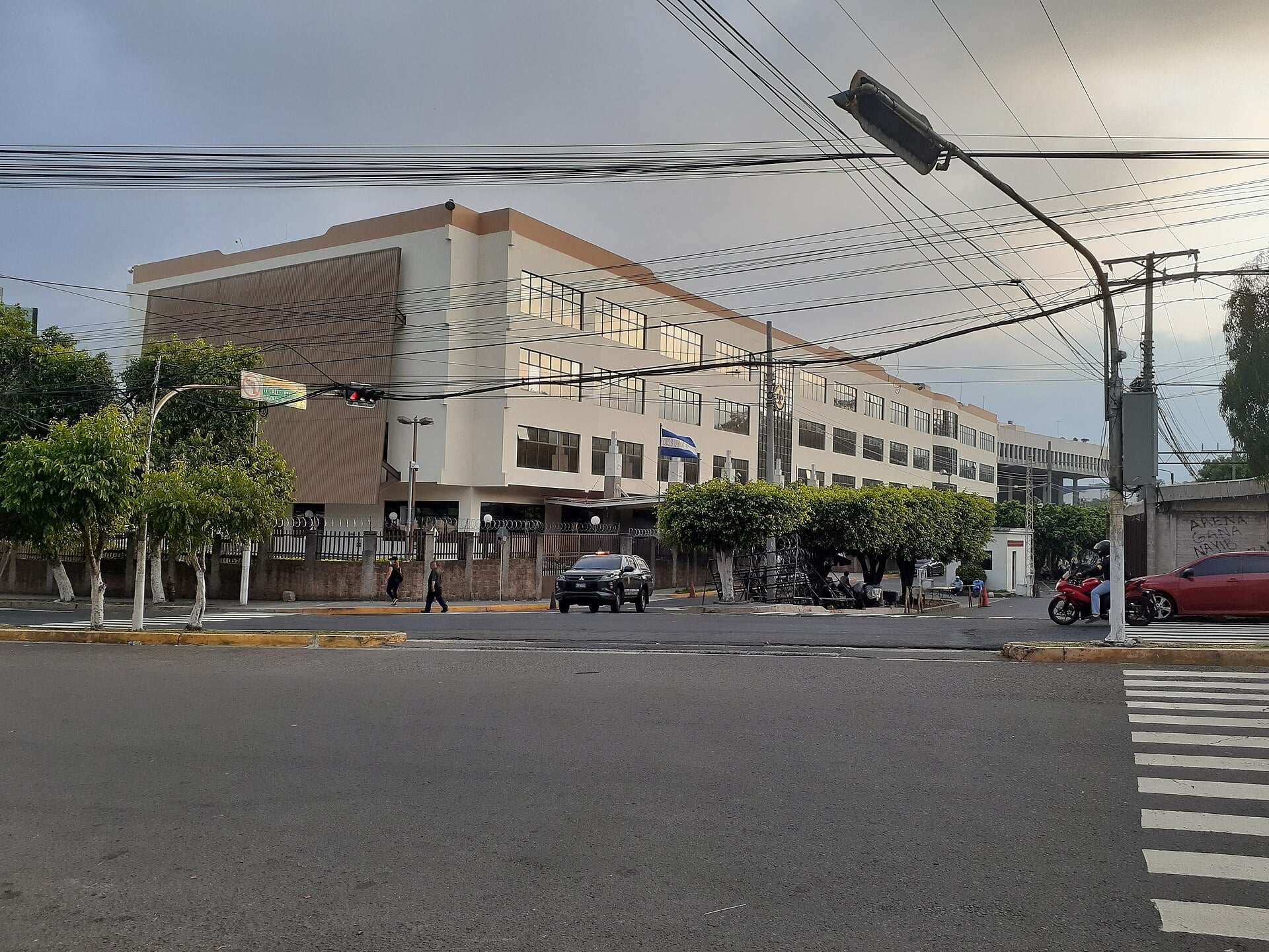 The Supreme Court of Justice complex in San Salvador, El Salvador