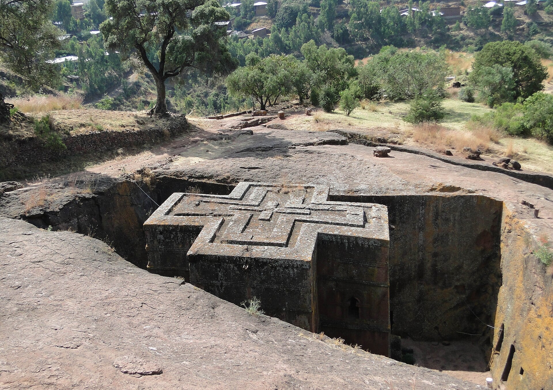 Ethiopia explained 2026 — the rock-hewn church of Bete Giyorgis in Lalibela