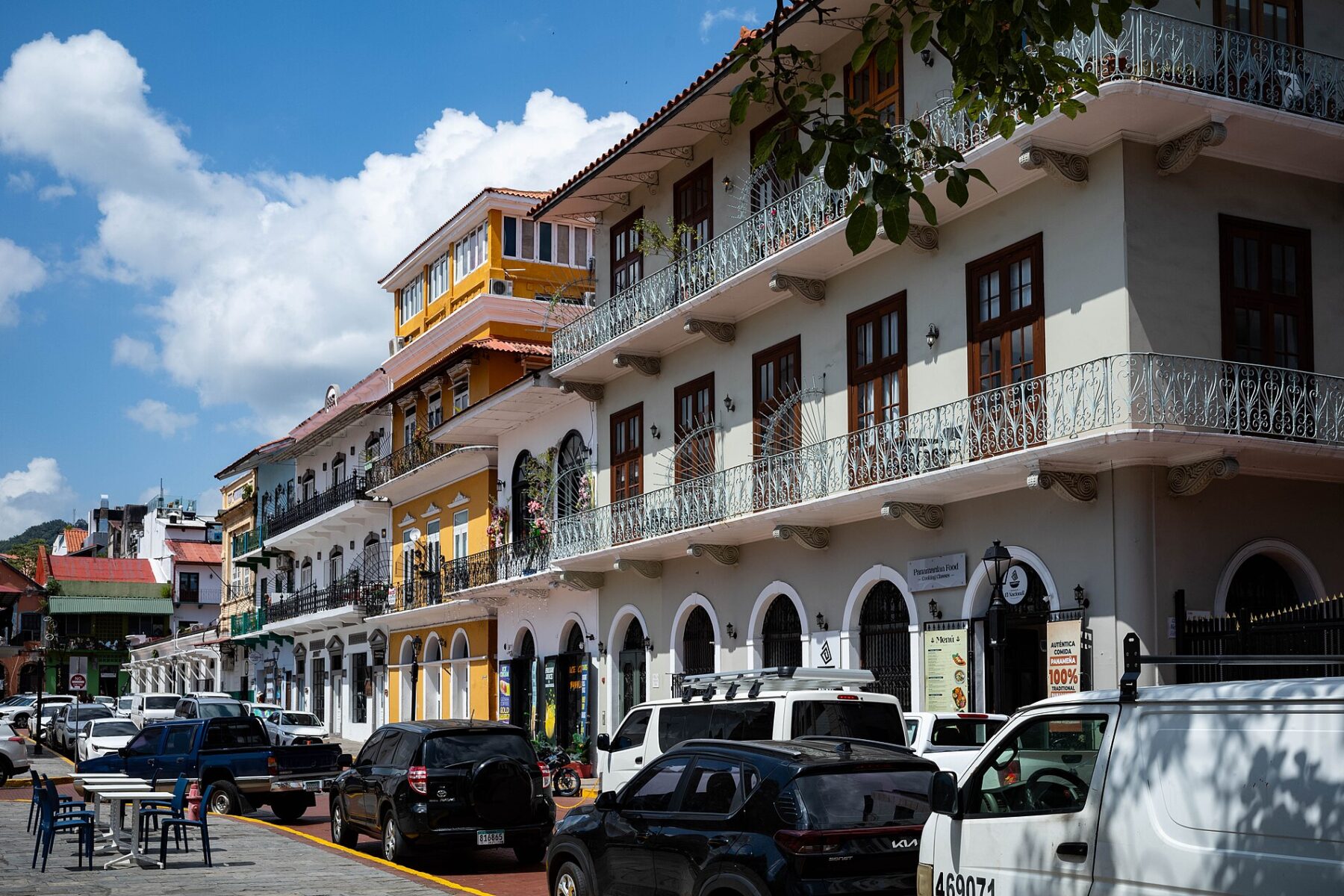The old quarter of Panama City, Panama