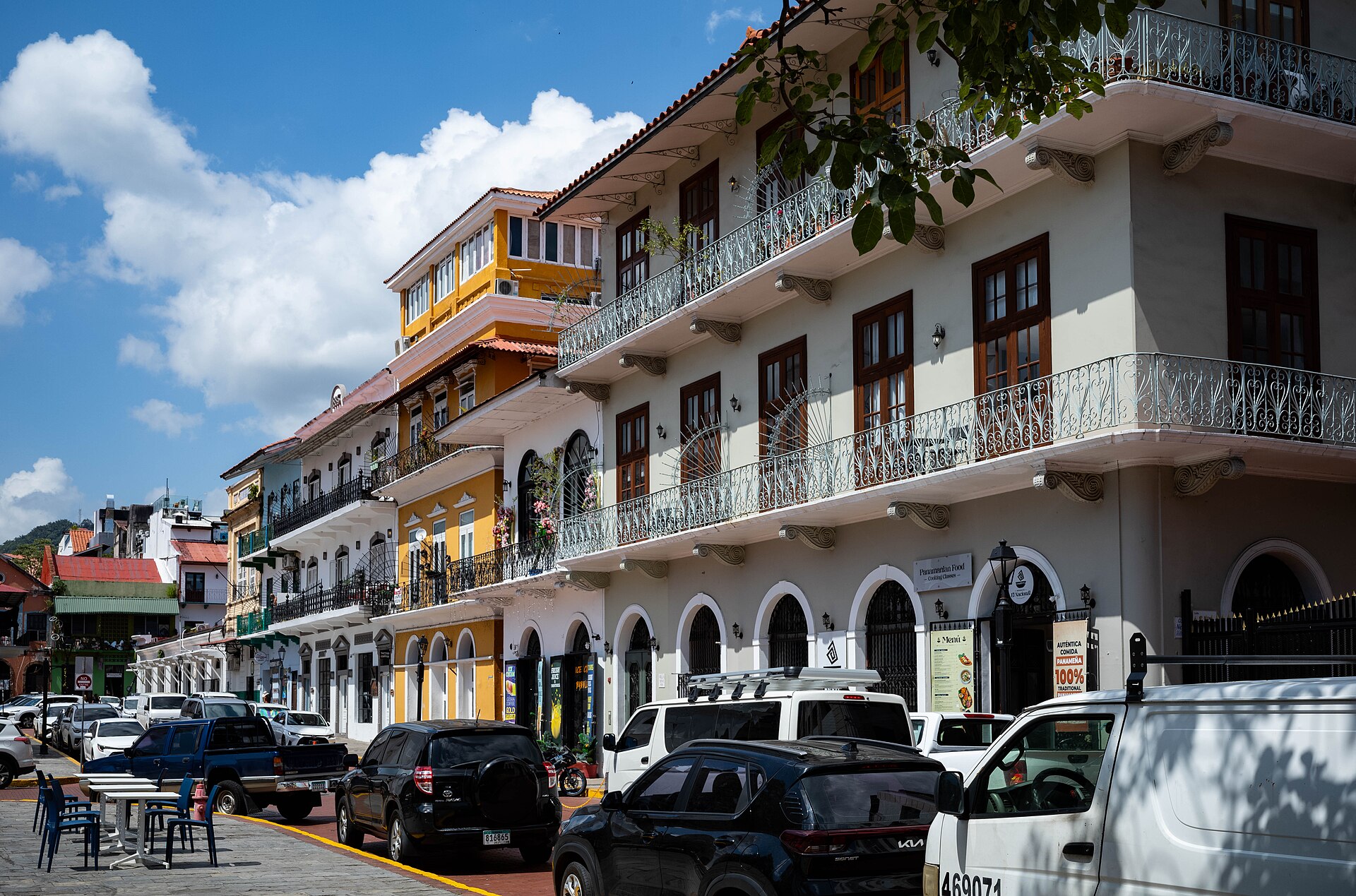 The old quarter of Panama City, Panama