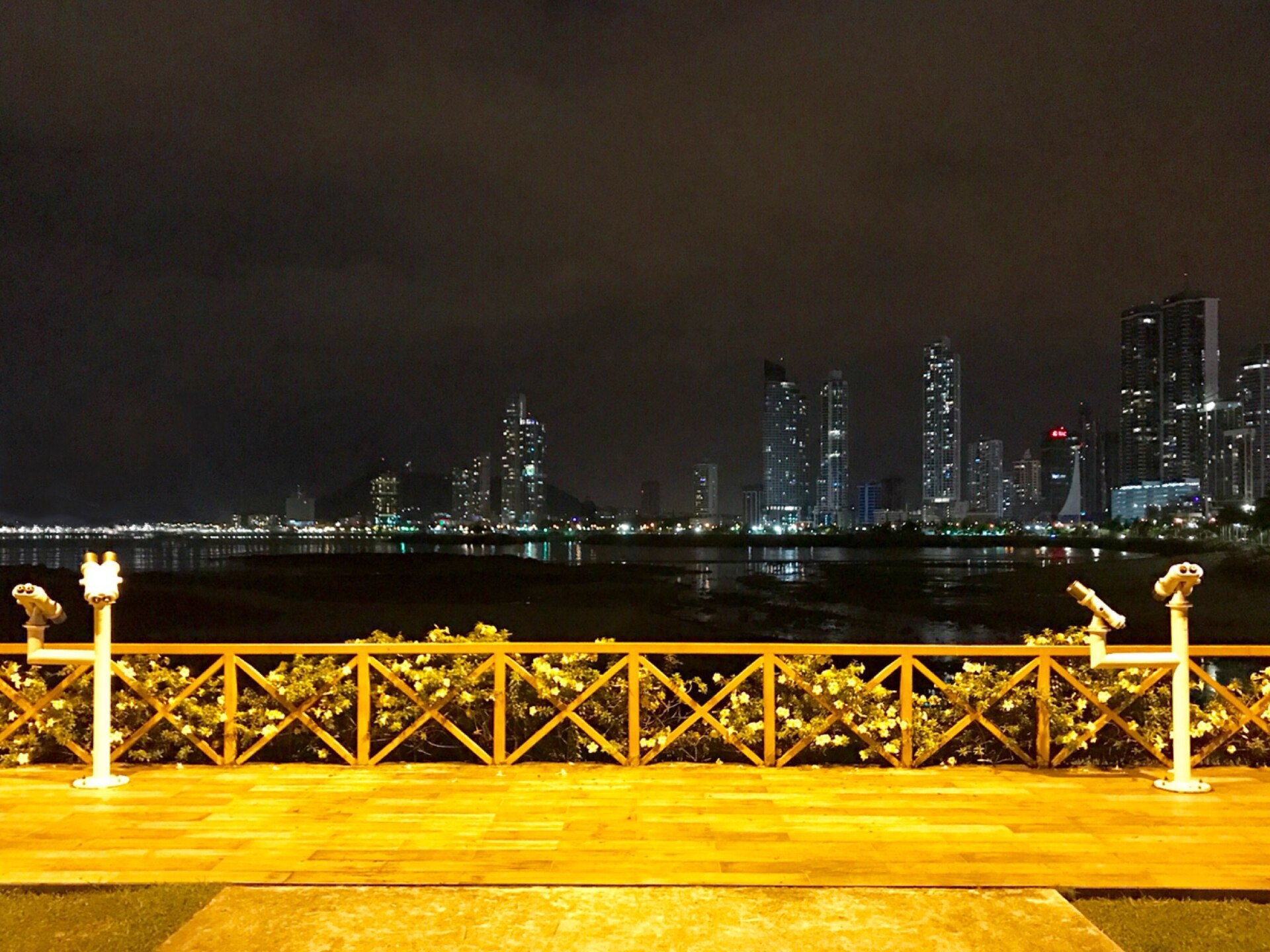 The Cinta Costera waterfront in the Panamanian capital